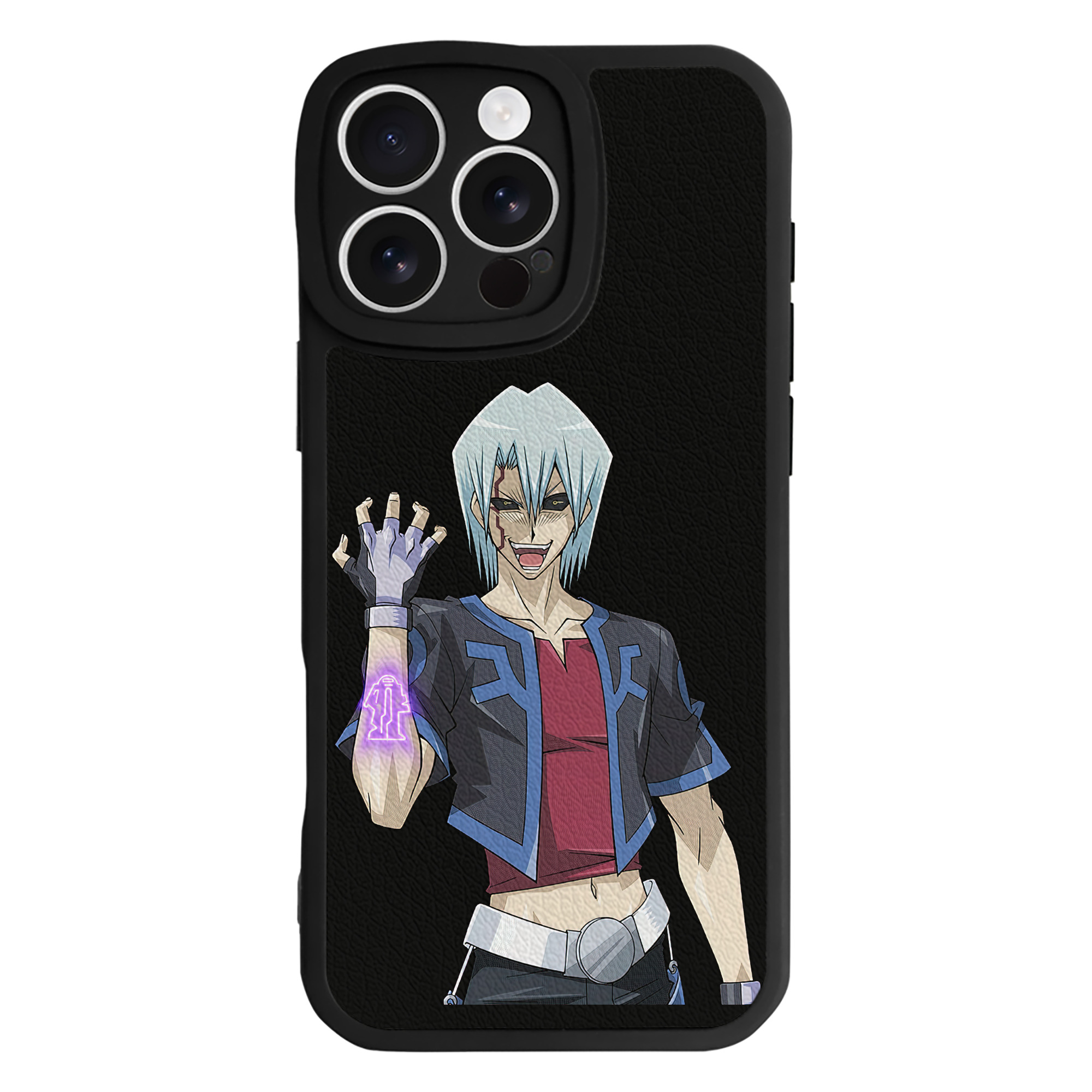 遊☆戯☆王 Yu-Gi-Oh! 【iPhone 16シリーズ対応】シリコンスマホケース（レザー調） 材質：シリコン